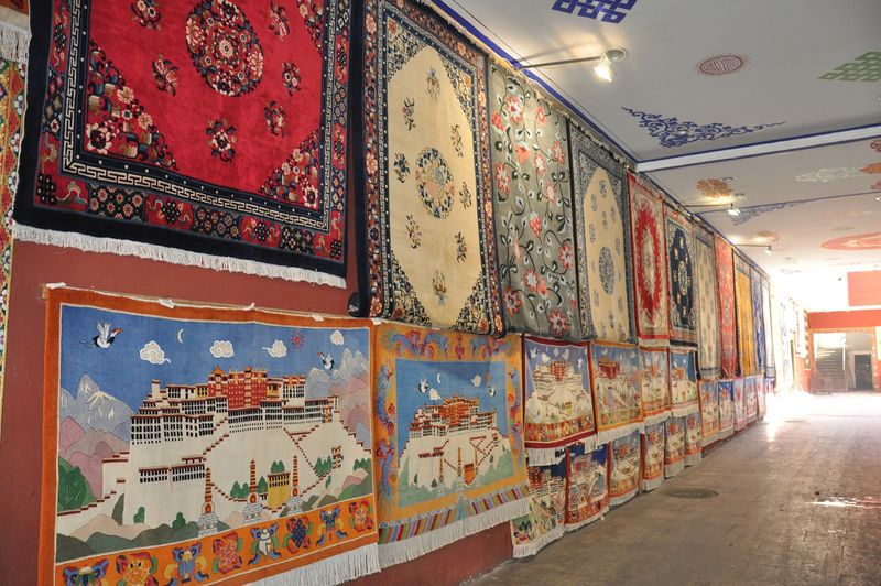 西藏藏毯展