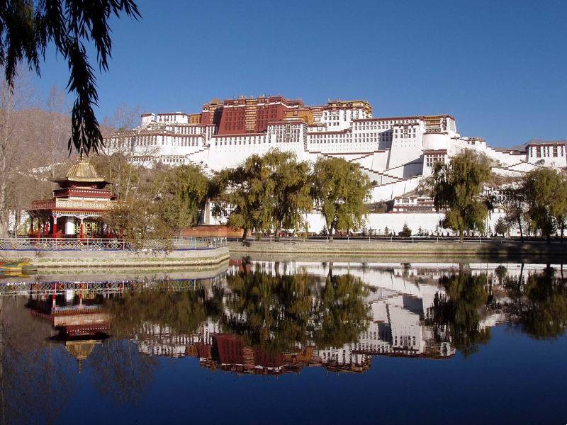 感知西藏变迁：境外人士参观美轮美奂的布达拉宫